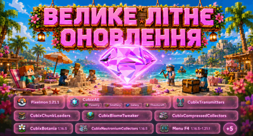 Велике літнє оновлення 2026